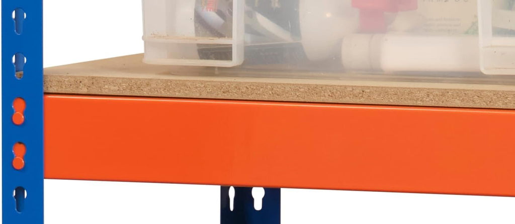Heavy Duty Industrial Garage Racking/Shelving Unit 400KG Per Shelf (1800mm H x 1200mm W x 600mm D)
