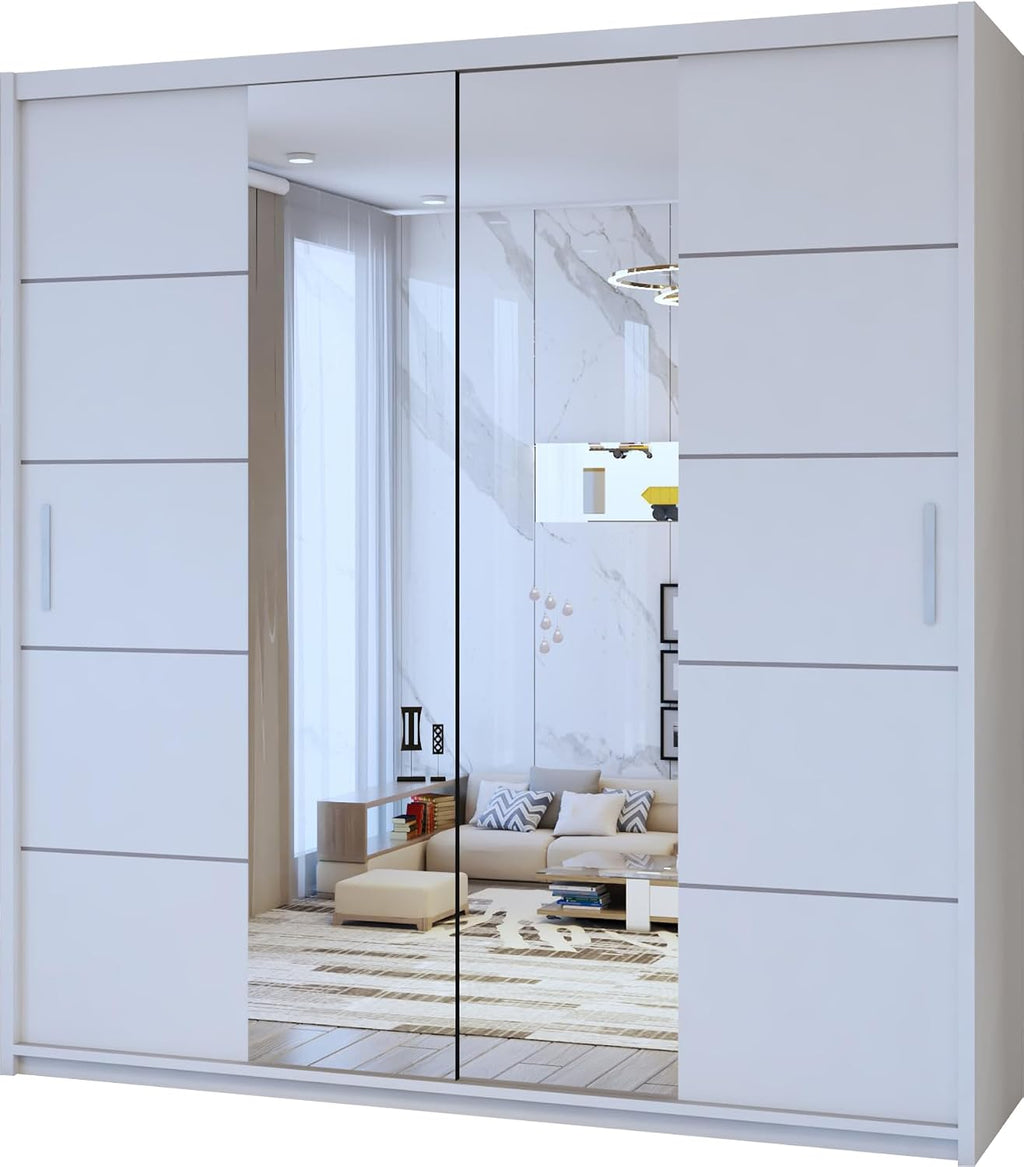 Wardrobe Modern Storage Solution for Your Bedroom (White