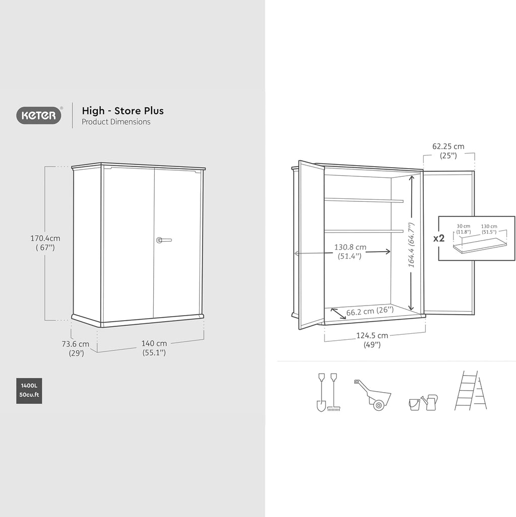 1400L High Store