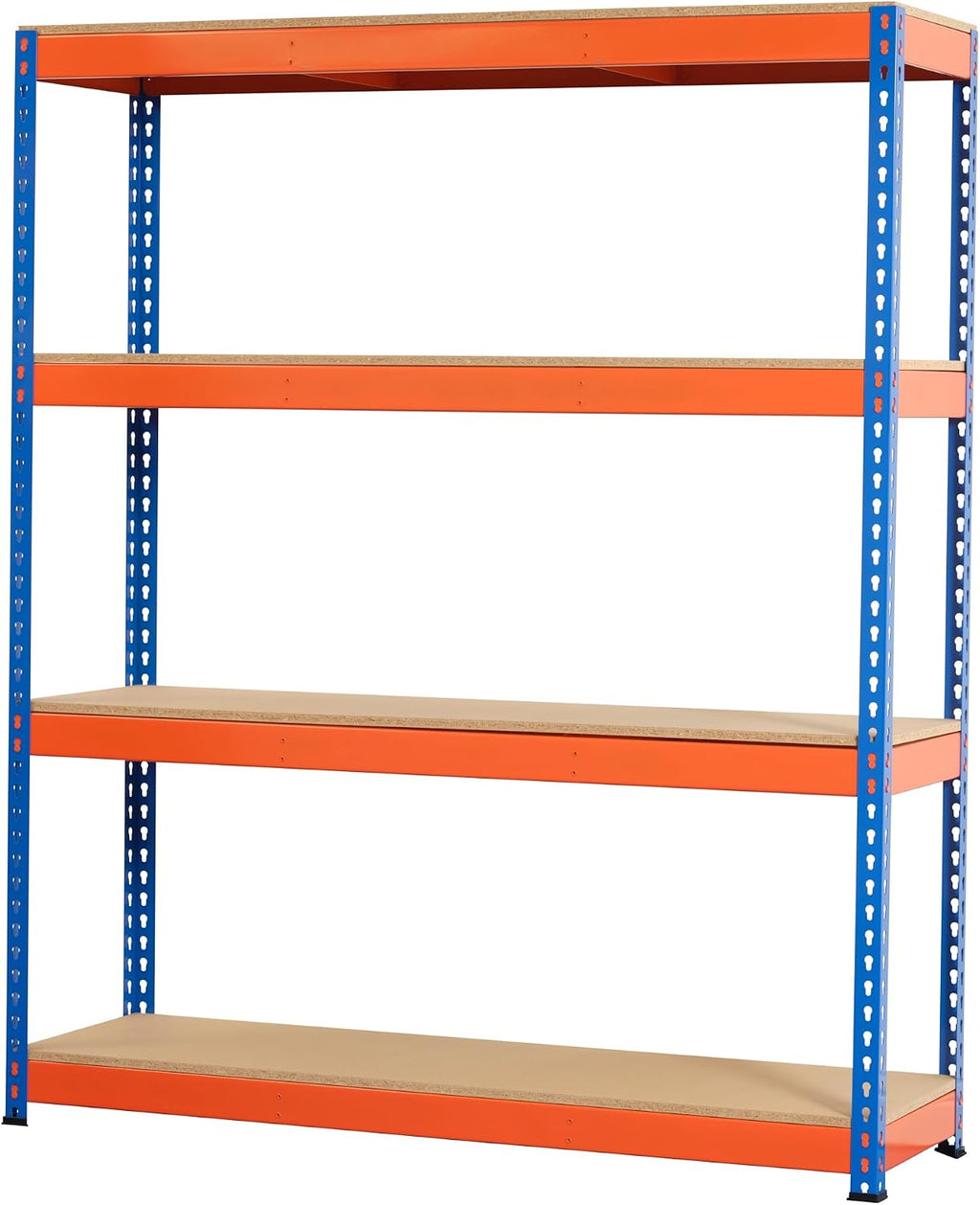 Heavy Duty Industrial Garage Racking/Shelving Unit 400KG Per Shelf (1800mm H x 1200mm W x 600mm D)