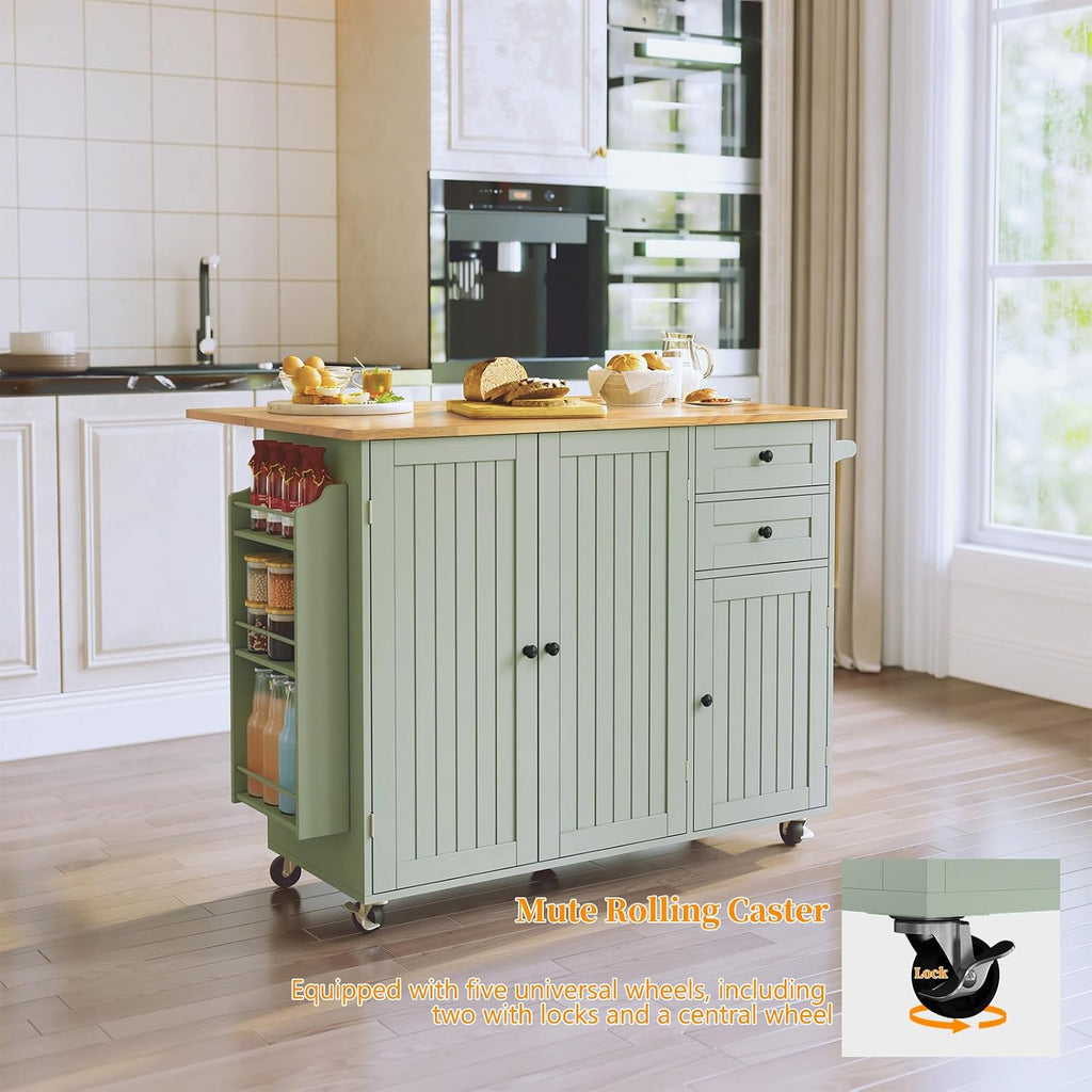 Kitchen Island on Wheels