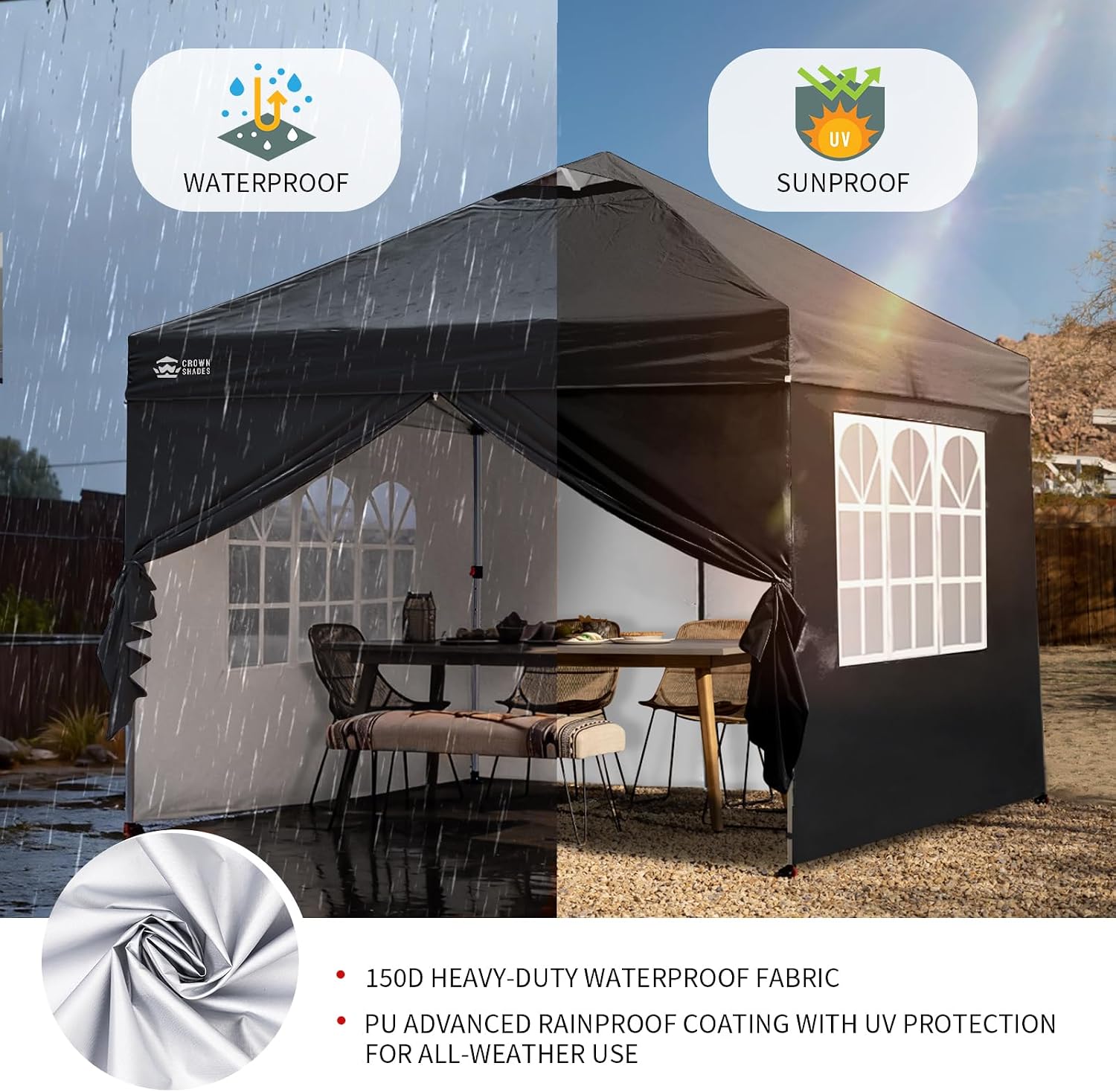 Gazebo with 4 Sides