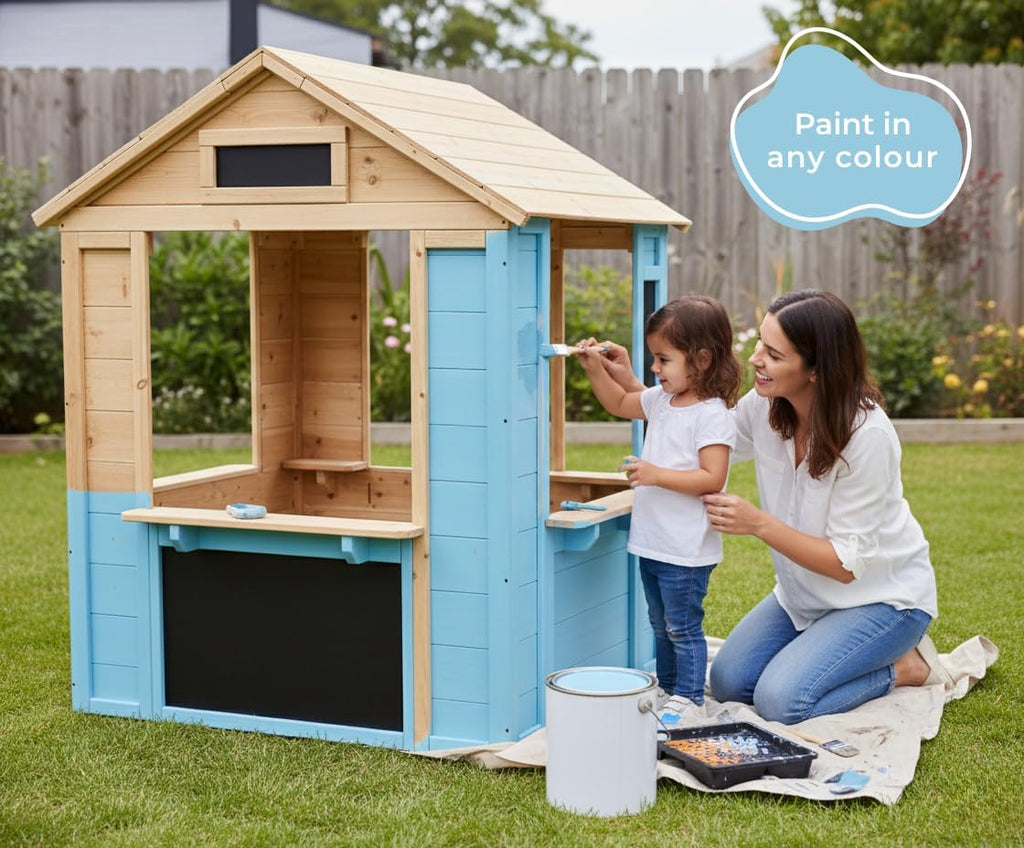 Wooden Playhouse Café Shop