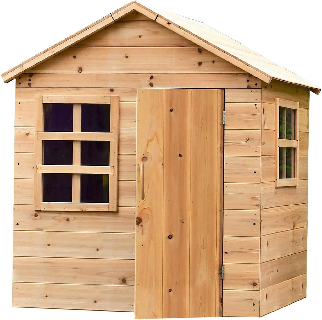 Evermeadow Wooden Playhouse for Kids
