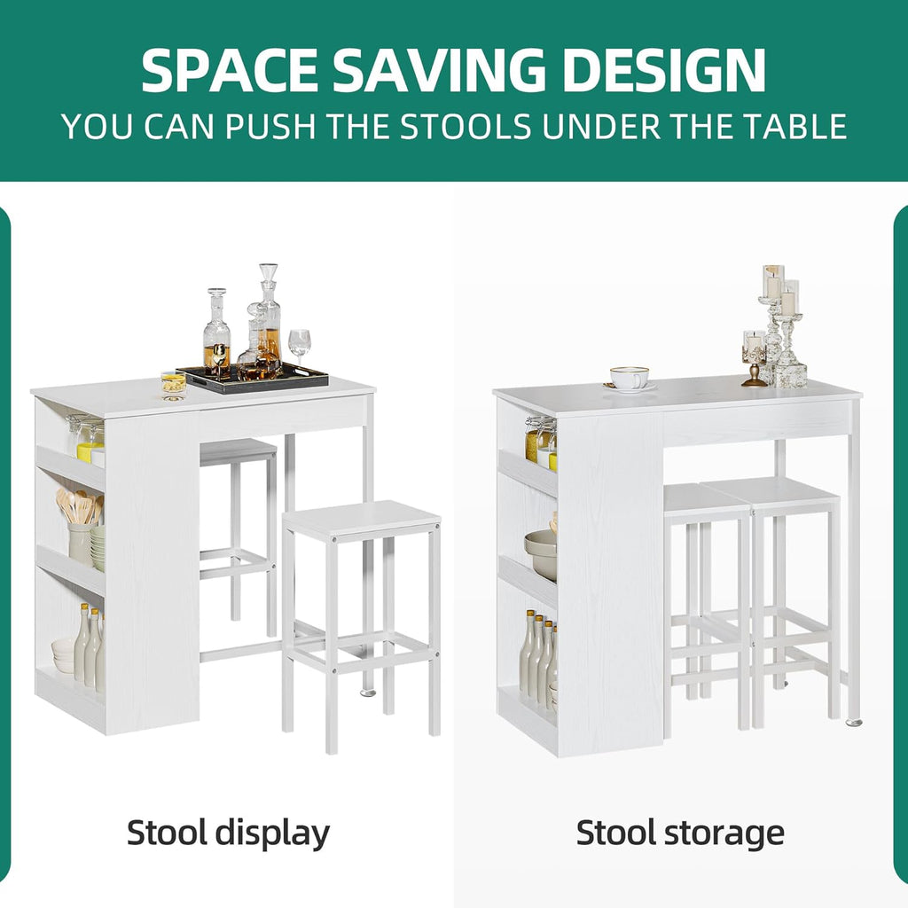Table and Stools Set
