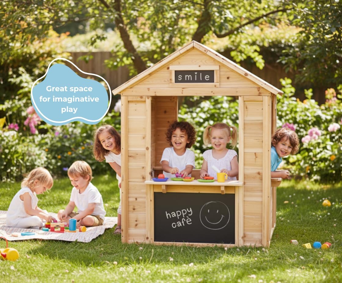 Wooden Playhouse Café Shop