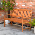 3 Seater Hardwood Garden Patio Bench