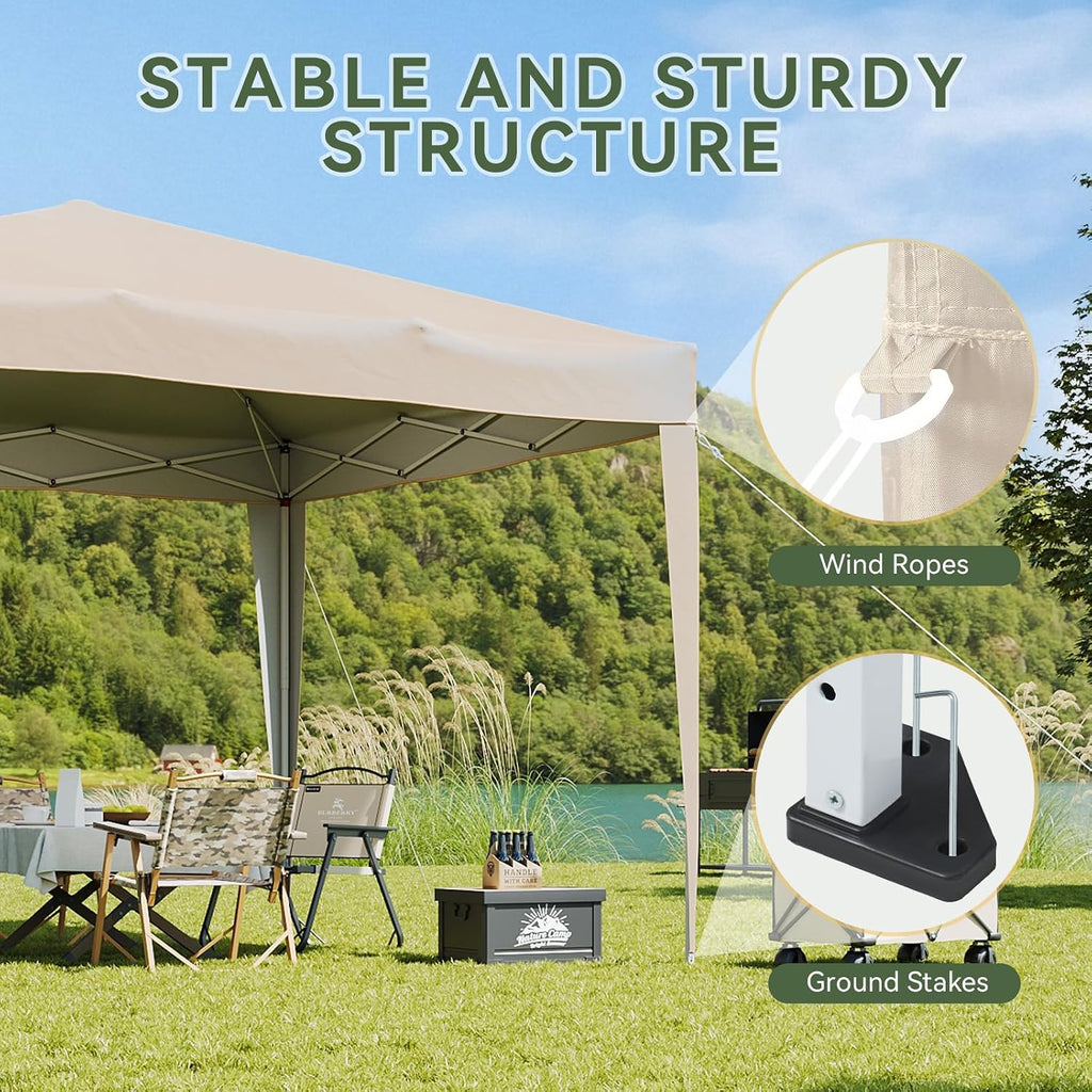 Gazebo with Sides 3m x 3m