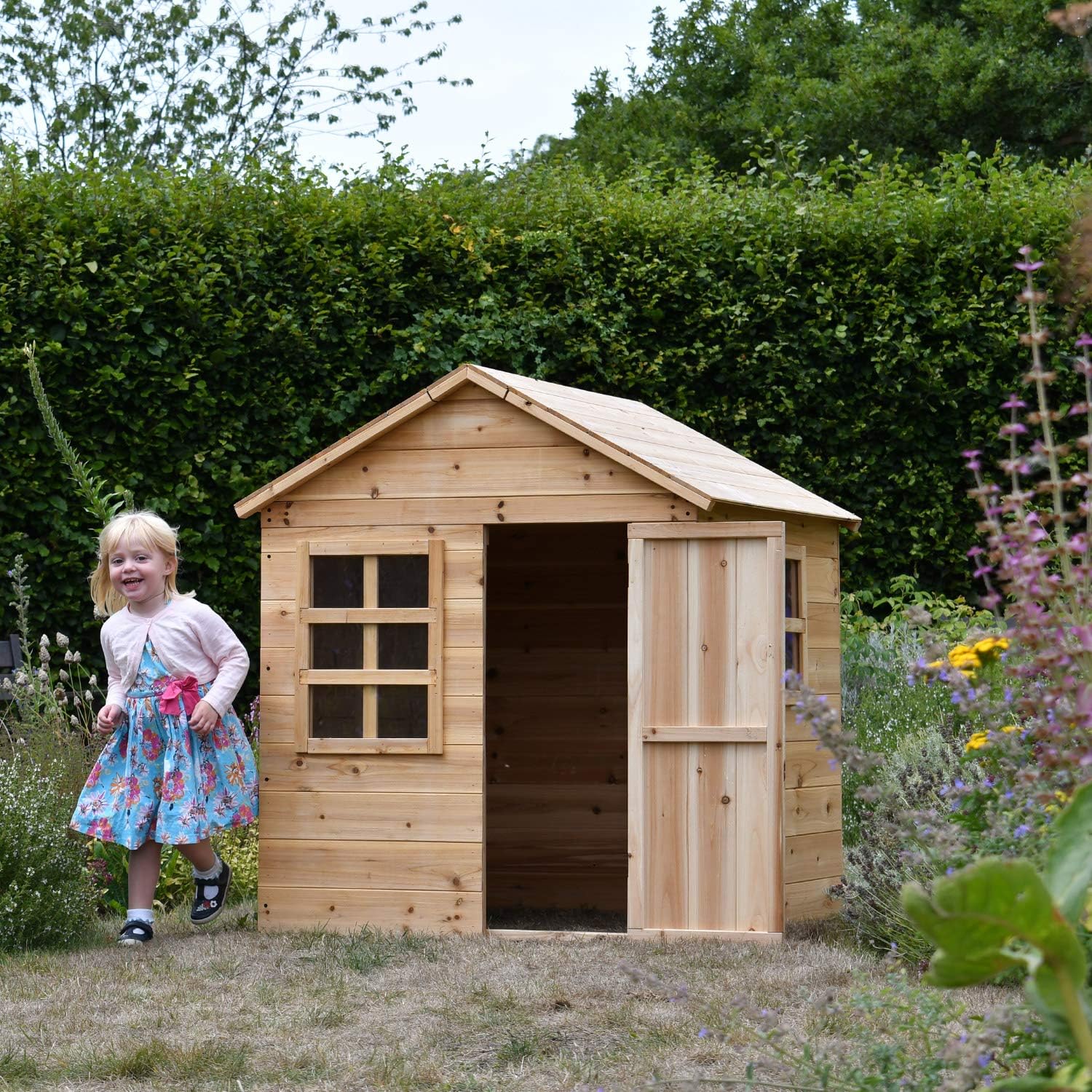 Evermeadow Wooden Playhouse for Kids