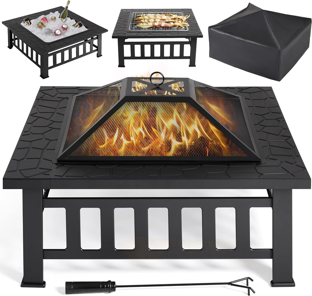 Square Fire Pit