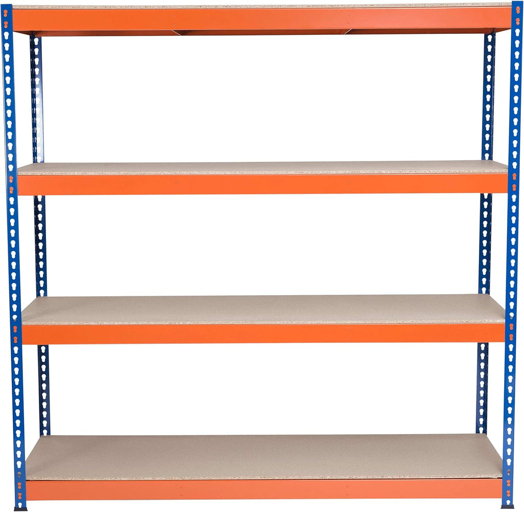 The Workplace Depot Heavy Duty Garage Shelving - 1800H x 1800W x 600D mm