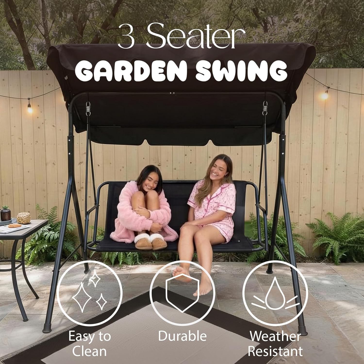 Garden Swing Bench