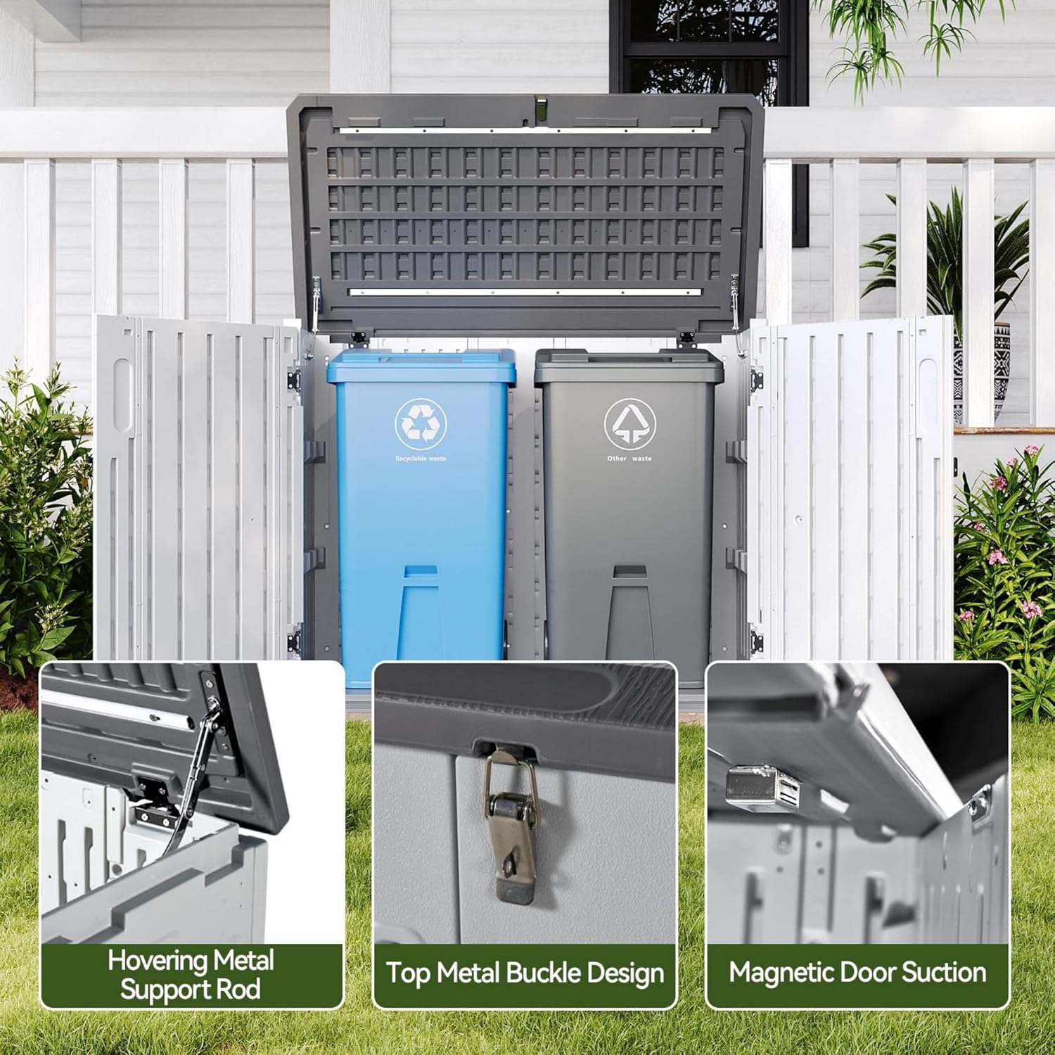 900L Resin Outdoor Storage Box