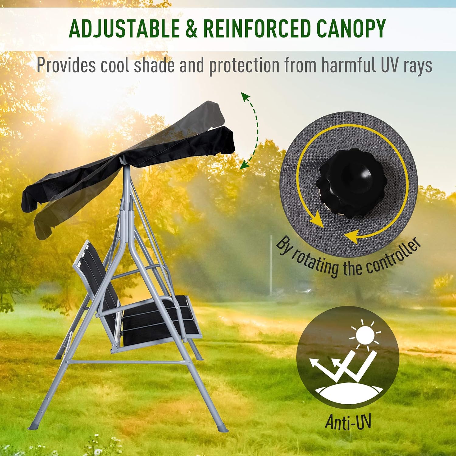 3 Seater Swing Chair