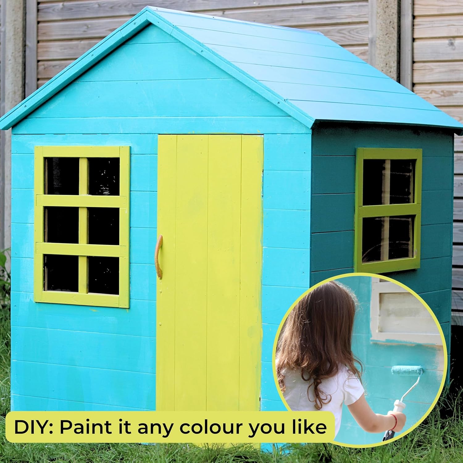 Evermeadow Wooden Playhouse for Kids