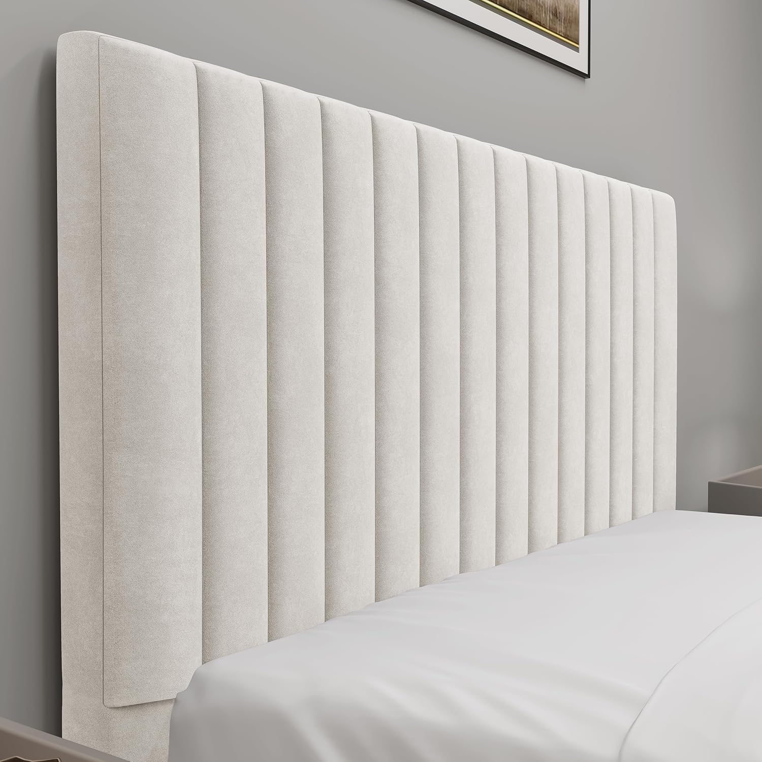 Ottoman Bed Frame Gas Lift Up Storage Bed